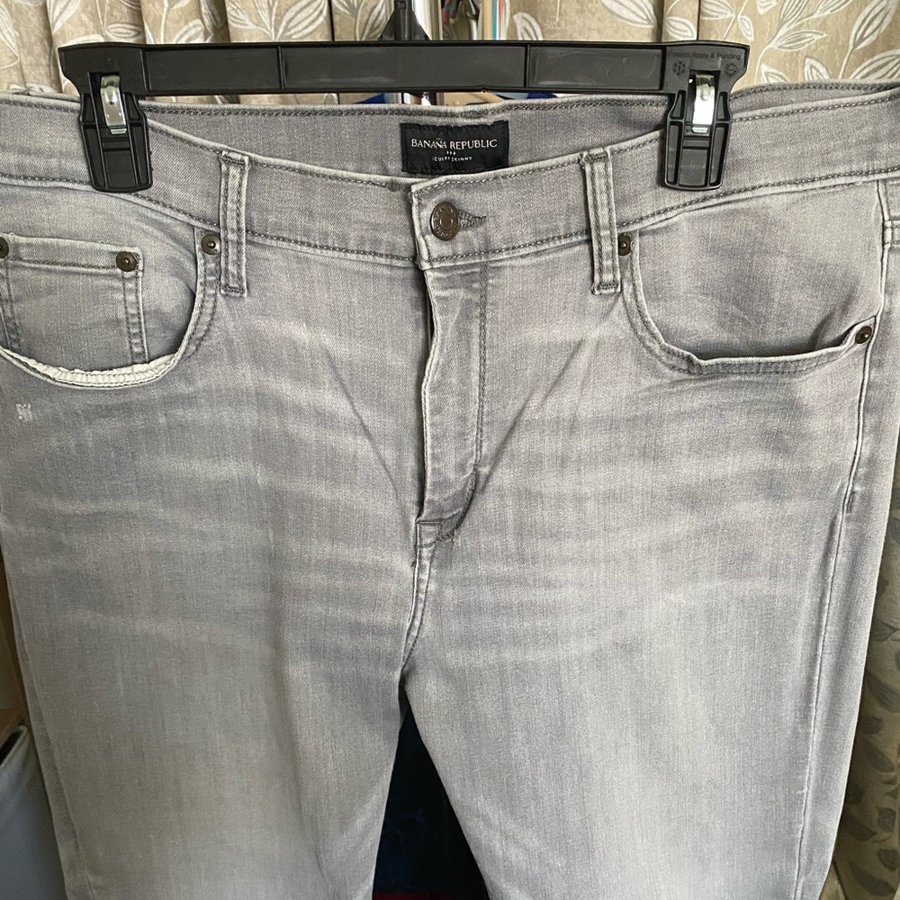 Banana Republic Light Gray Jeans